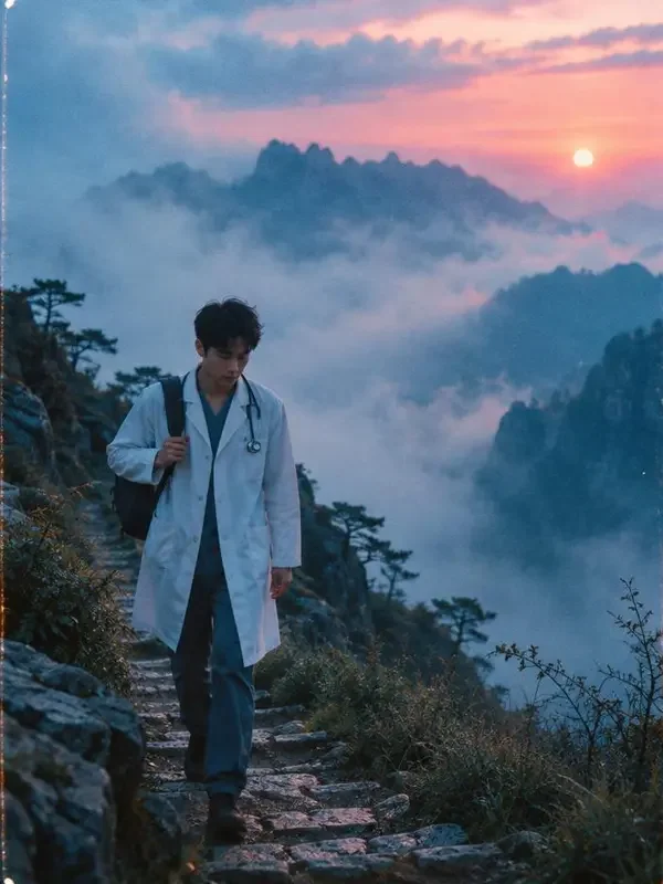 神医下山短剧封面，逆袭题材